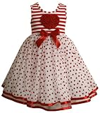 Bonnie Jean Girls 2-6x Valentine Heart Dress
