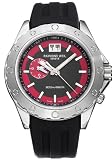 Raymond Weil Men's Sports Watch Dual Time, Black Dial and Black Rubber Strap 8200-SR1-20041