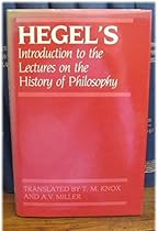 Introduction to the Lectures on the History of Philosophy Introduction to the Lectures on the History of Philosophy