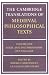 Logic and the Philosophy of Language (The Cambridge Translations of Medieval Philosophical Texts, Vol. 1)