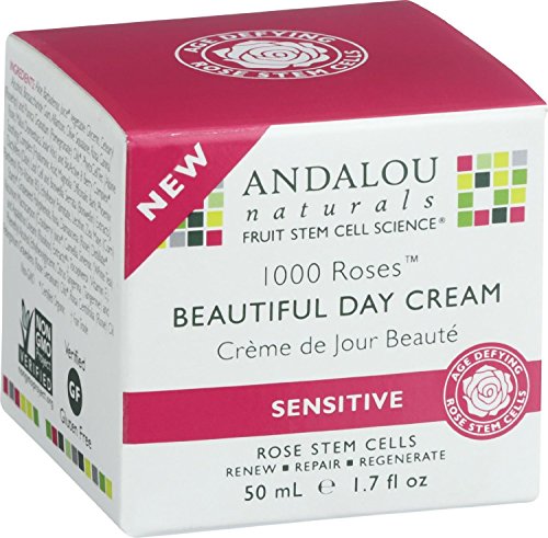 1000 Roses Beautiful Day Cream Andalou Naturals 1.7 oz Liquid