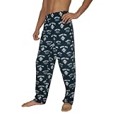 Mens MLB Tampa Bay Rays Cotton Thermal Sleepwear / Pajama Pants - Blue (Size: M)