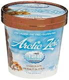 Arctic Zero Chocolate Peanut Butter 150 Calories Per Pint Frozen Dessert (Pack of 6)