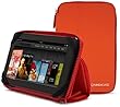 Punchcase Ace Zip Round Standing Case for Kindle Fire Orange/Red (will only fit Kindle Fire)