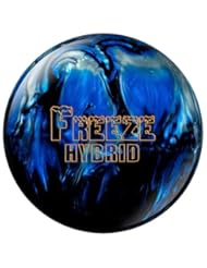 Columbia 300 Freeze Hybrid Bowling Ball, Black/Blue/Silver, 13