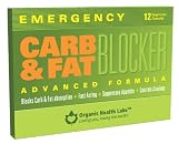Emergency CARB&FAT Blocker, 12 Count Veggie Capsules Emergency CARB&FAT Blocker, 12-Count Veggie Capsules