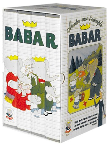 Coffret Babar 4 VHS : Montre moi l'exemple Babar - Vol.1 à 4