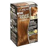L'Oreal Natural Match No-Ammonia Color-Calibrated Creme, Light Golden Brown, 6W Warmer