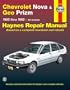 Chevrolet Nova & Geo Prizm (fwd)  '85'92 (Haynes Manuals)