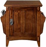 Artisan Magazine Table with 23wx24hx20d Brown