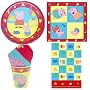 Peppa Pig Discounted Party Tableware pack for 8,  8 cups, 8 plates, 1 pack of napkins & 1 tablecover