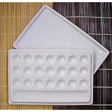 22 Well Mini Porcelain Palette with Cover