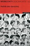 Produkt-Bild: WerkstattGeschichte 15. Politik des Ger&uuml;chts