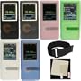 Premium Silicone Skin Case Cover with Belt Clip - Sports Armband - Sceen Protector - for Cowon iAUDIO U5 U5-08BS U5-04WS 4gb 8gb