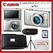 Canon Powershot 510 HS Digital ELPH Camera (Silver) w/ SSE