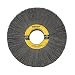 Brush Research CW612040120SC Nampower Composite Hub Abrasive Nylon Wheel Brush, Round Hole, Silicon Carbide Filament, 6" Diameter, 0.040" Wire Diameter, 2" Arbor Hole, 1.5" Bristle Length, (Pack of 1)