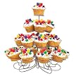 Wilton Cupcakes and More Stand - Silvertone (Holds 23)