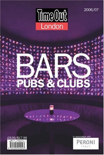 Time Out London Bars Out Guides)