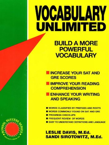 vocabulary unlimited build a more powerful vocabulary school success