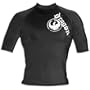 Dragon Men's Rash Guard Tee ( sz. L, Black )