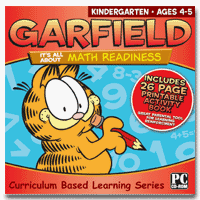 Garfield Software/Workbook: It's All About Math Readiness Kindergarten