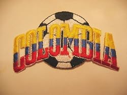 Colombia Soccer Iron-on Patch - Free US Shipping