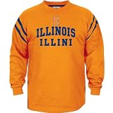 Illinois Fighting Illini End Line Long Sleeve Crew Shirt