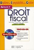Revue Hachette Supérieur  / Droit fiscal DCG4 (1Cédérom)