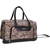 Jessica Simpson Luggage Signature Twister 22 Rolling Duffel