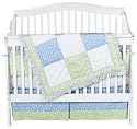 Sumersault Polka Dots 4 pc Crib Set