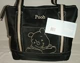Disney Pooh Bear Baby Boy Girl Diaper Bag: Black