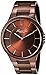 Kenneth Cole New York Men's KC9169 Slim Brown Dial and Bracelet Thin Watch