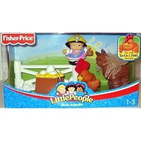 Click here to buy Touch and Feel Farm Animals: Llama and Chicken.