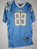 Chris Chambers Youth Jersey: Reebok Powder Blue Replica #89 San Diego Chargers Jersey, Youth XL