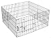 Precision Pet Ultimate Exercise Pen, 24-Inch Pen, Black