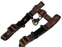 Sandia Pet Products Brown Ferret Harness with Bell