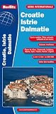 Croatie, Dalmatie, Istrie - Carte routi�re et touristique