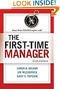 The First-Time Manager
