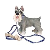 エイチツーオー　H9401　ドアストッパー犬　シュナウザー　サイズ：約H27cm