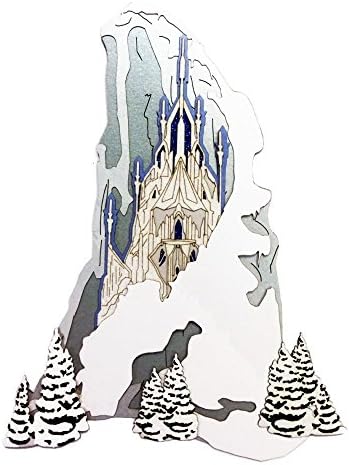 Paper Wizard - Frozen Ice Castle