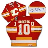 Gary Roberts Calgary Flames Autographed/Hand Signed 1989 Cup Jersey