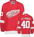 Henrik Zetterberg Reebok NHL -Red- Premier Detroit Red Wings Jersey