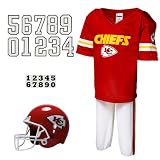 NFL Kansas City Chiefs Youth Red Deluxe Team Uniform Set (Small)