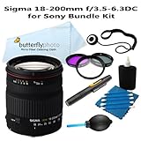 Sigma 18-200mm f/3.5-6.3 DC Lens for Minolta and Sony Digital SLR Cameras w ....