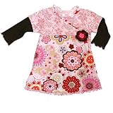 Baby Nay Lotus Overlay Onesie