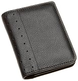 Cross Autocross AC192-1 Men's Money Wallet Collection Folded ID Card Case (Black)