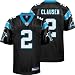Men's Jimmy Clausen #2 Carolina Panthers 2010 Rookie NFL Replica Football Jersey by Reebok (Black-Wh(Size=MEDIUM)