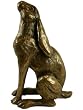 DAISY ~ Moon Gazing Bronzed Hare Sculpture from Harriet Glen!