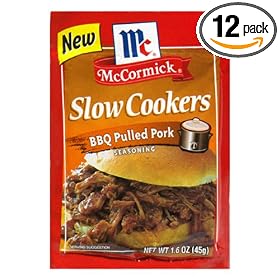 McCormick Bbq Pulled Pork, 1.6-Ounce Units (Pack of 12)
