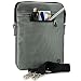 Top of the Line Extra Padded Motorola Xoom Silver Carrying Case with Clip On Shoulder Strap and VanG
